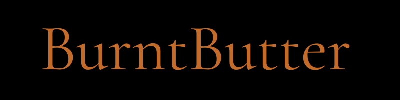 burnt butter